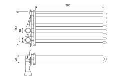VALEO 811566 — Радиатор печки
