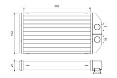 VALEO 811581 — Radiator încălzire habitaclu