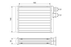 VALEO 811596 — Radiator încălzire habitaclu