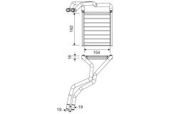 VALEO 811603 — Radiator încălzire habitaclu