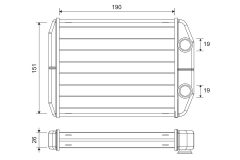 VALEO 811622 — Радиатор печки
