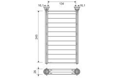 VALEO 811646 — Радиатор печки