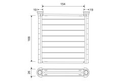 VALEO 811649 — Radiator încălzire habitaclu