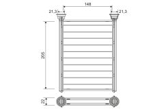VALEO 811654 — Radiator încălzire habitaclu