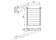 VALEO 811690 — Радиатор печки