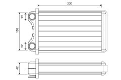 VALEO 812255 — Радиатор печки