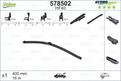 VALEO 578502 — Lamelă ștergător parbriz