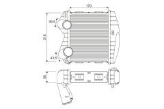 VALEO 818366 — Intercooler