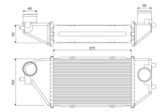 VALEO 818381 — Intercooler