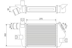 VALEO 818693 — Intercooler