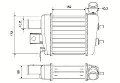 VALEO 822985 — Intercooler