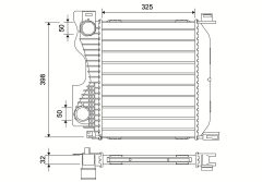 VALEO 881597 — Интеркулер