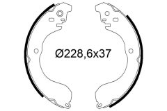 VALEO 564296 — Колодки тормозные