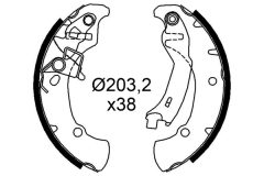VALEO 564301 — Колодки тормозные