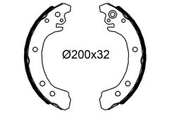 VALEO 564339 — Колодки тормозные