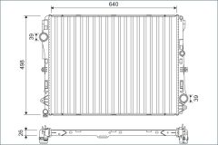 VALEO 701141 — Радиатор охлаждения