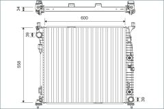 VALEO 701167 — Радиатор охлаждения