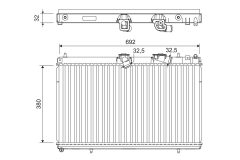 VALEO 701214 — Радиатор охлаждения