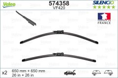 VALEO 574358 — Lamelă ștergător parbriz