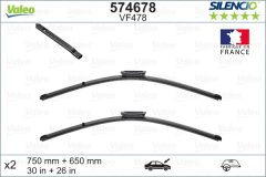 VALEO 574678 — Lamelă ștergător parbriz