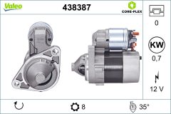 VALEO 438387 — Стартер