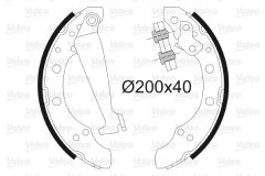 VALEO 562080 — Колодки тормозные