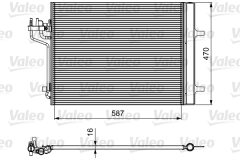 VALEO 814021 — Radiator aer condiționat