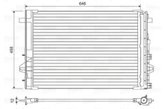 VALEO 814035 — Радиатор кондиционера