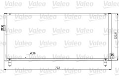 VALEO 814052 — Radiator aer condiționat