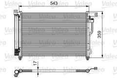 VALEO 814115 — Radiator aer condiționat