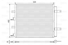 VALEO 814196 — Radiator aer condiționat
