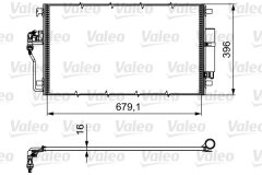 VALEO 814374 — Radiator aer condiționat