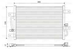 VALEO 814426 — Radiator aer condiționat