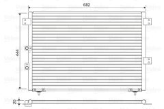 VALEO 814432 — Radiator aer condiționat
