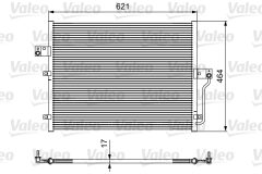 VALEO 814441 — Радиатор кондиционера