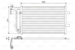 VALEO 814455 — Radiator aer condiționat