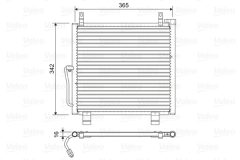 VALEO 822591 — Radiator aer condiționat