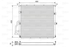 VALEO 822608 — Радиатор кондиционера