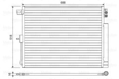 VALEO 822616 — Радиатор кондиционера