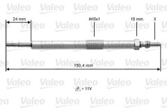 VALEO 345153 — Свеча накала