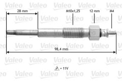 VALEO 345155 — Свеча накала