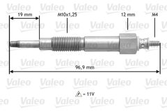 VALEO 345161 — Bujie incandescentă