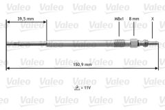 VALEO 345174 — Свеча накала