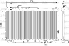 VALEO 733130 — Радиатор охлаждения