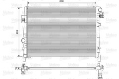 VALEO 701553 — Radiator răcire motor