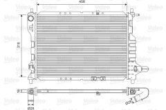 VALEO 701598 — Radiator răcire motor