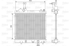 VALEO 701614 — Радиатор охлаждения