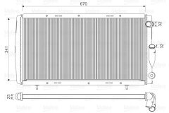 VALEO 730140 — Radiator răcire motor