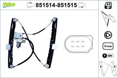 VALEO 851514 — Macara geam