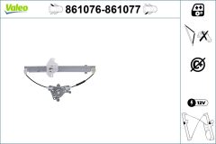VALEO 861076 — Macara geam